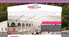 Desktop Screenshot of 1001fetes.com
